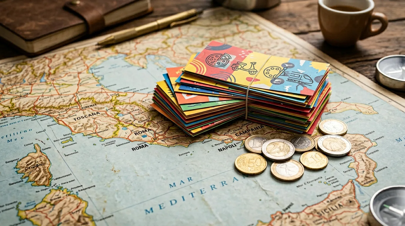 Koncepcja oszczędzania na podróży do Rzymu